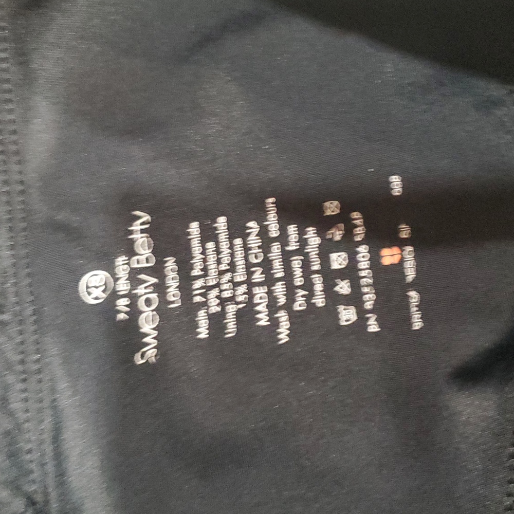 Sweaty Betty black leggings size xs - Picture 6 of 13